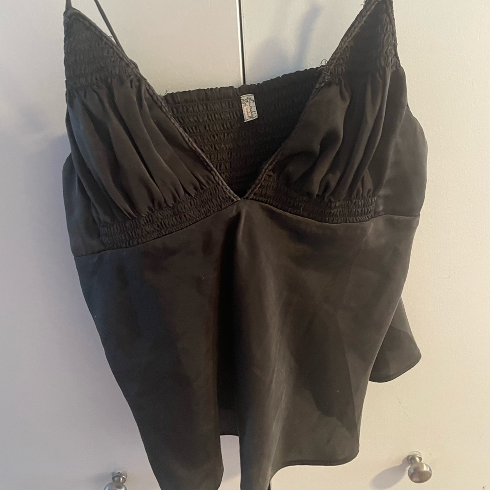 Free People, size large, green, tank, cami